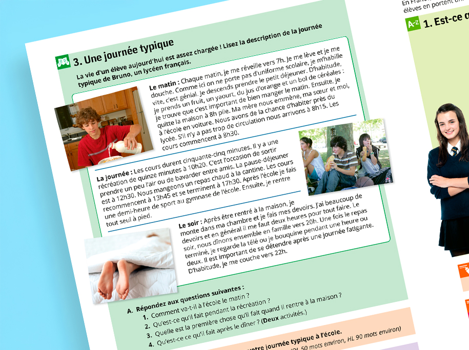 Folens Publishing French Tout Va Bien text book