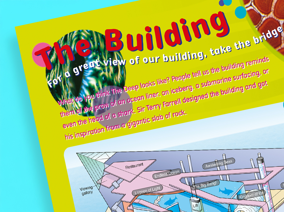the deep! activity book