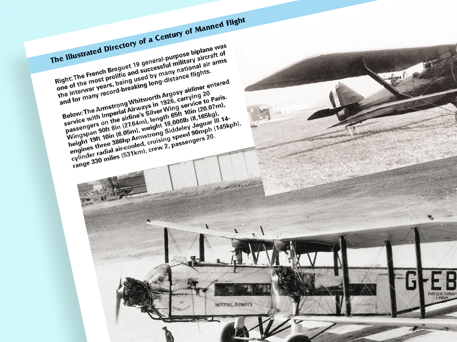 chrysalis books – illustrated directory of a century of manned flight