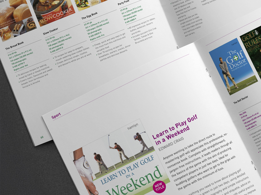 hamlyn spring catalogue