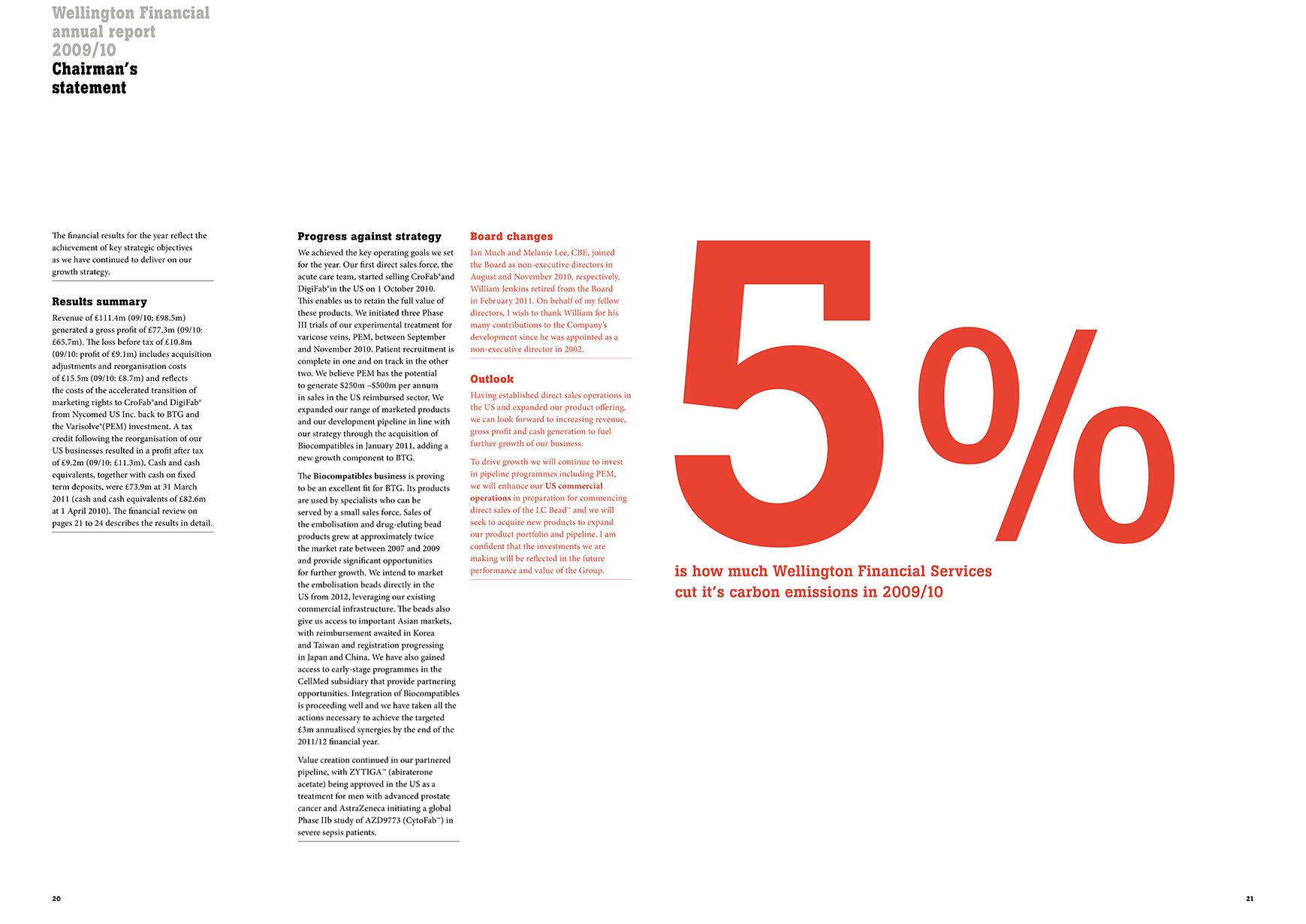 financial services brochure design